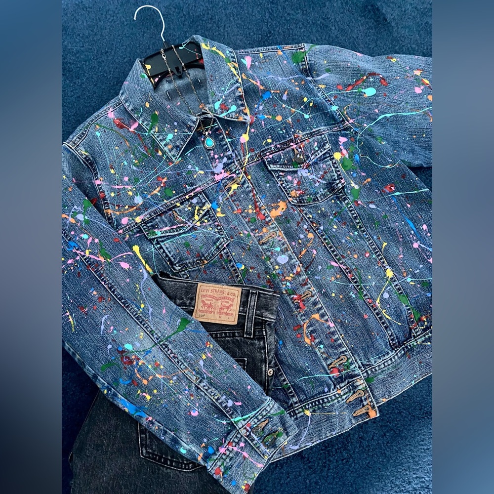 Painted Jean Jacket